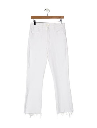 Mother High-Rise Straight Leg Jeans