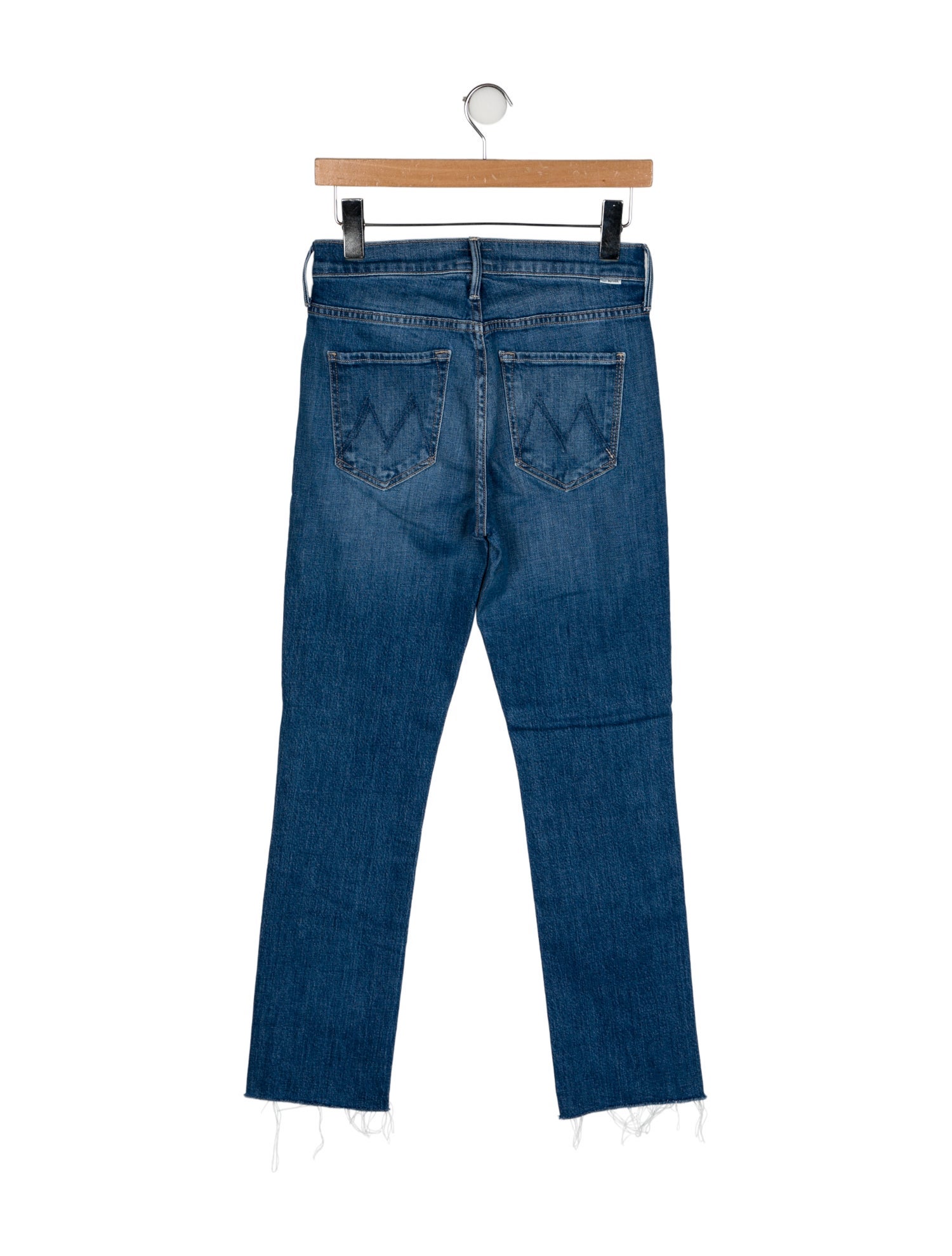 Mother Mid-Rise Straight Leg Jeans w/ Tags