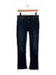Mother Mid-Rise Straight Leg Jeans