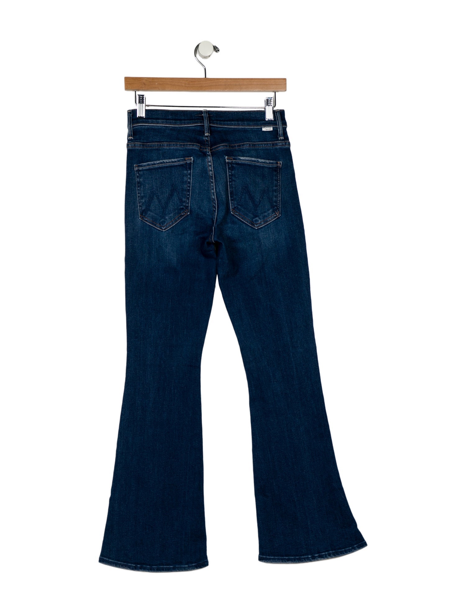 Mother Mid-Rise Wide Leg Jeans