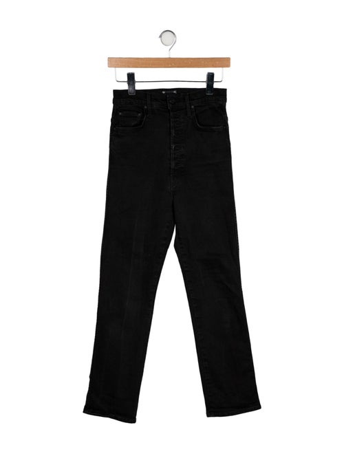 Mother High-Rise Straight Leg Jeans