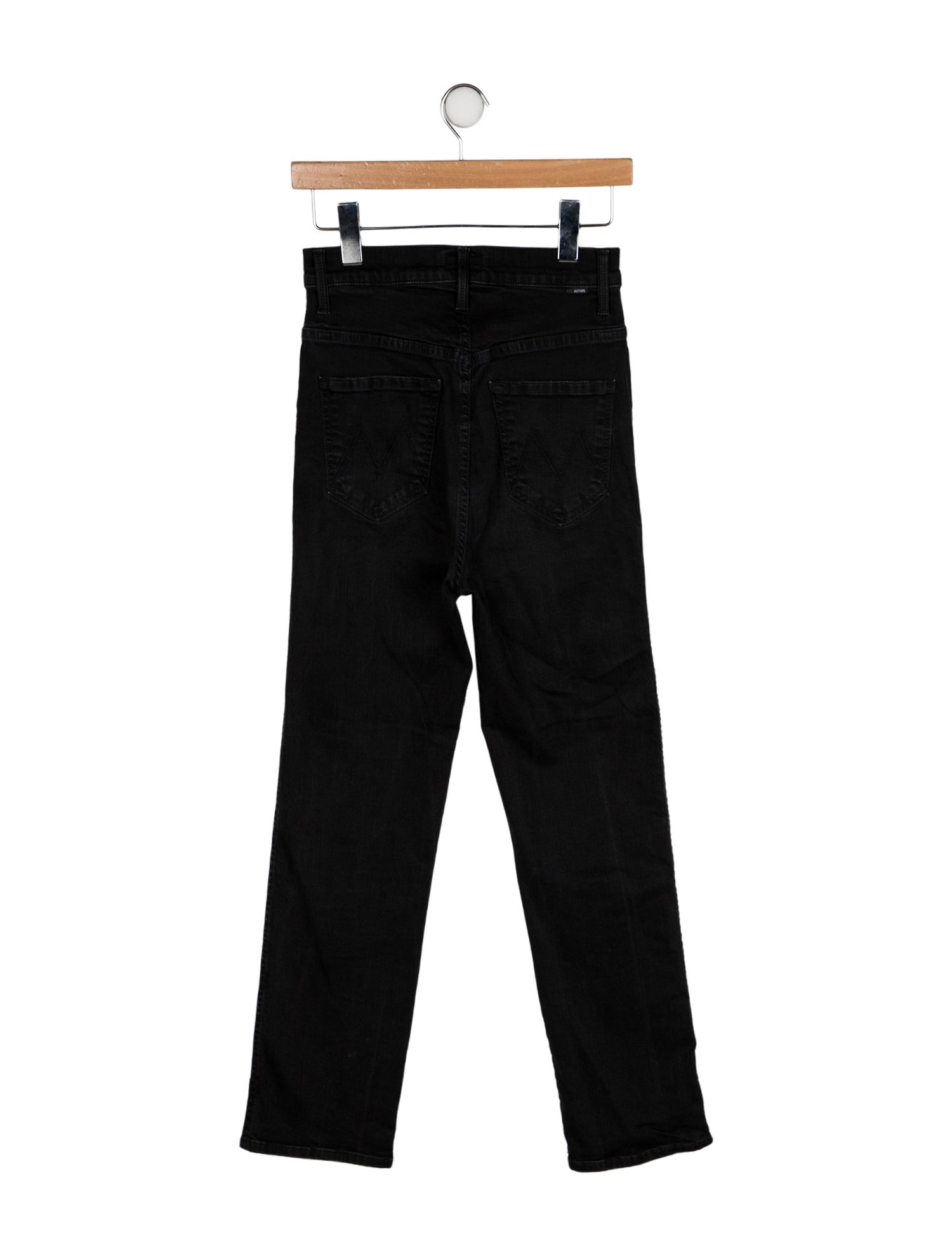 Mother High-Rise Straight Leg Jeans