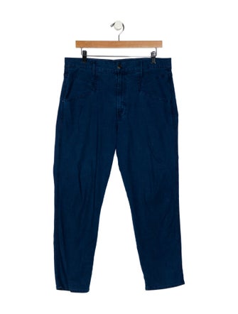Mother High-Rise Straight Leg Jeans