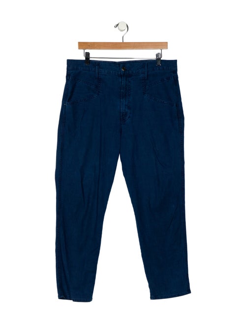 Mother High-Rise Straight Leg Jeans