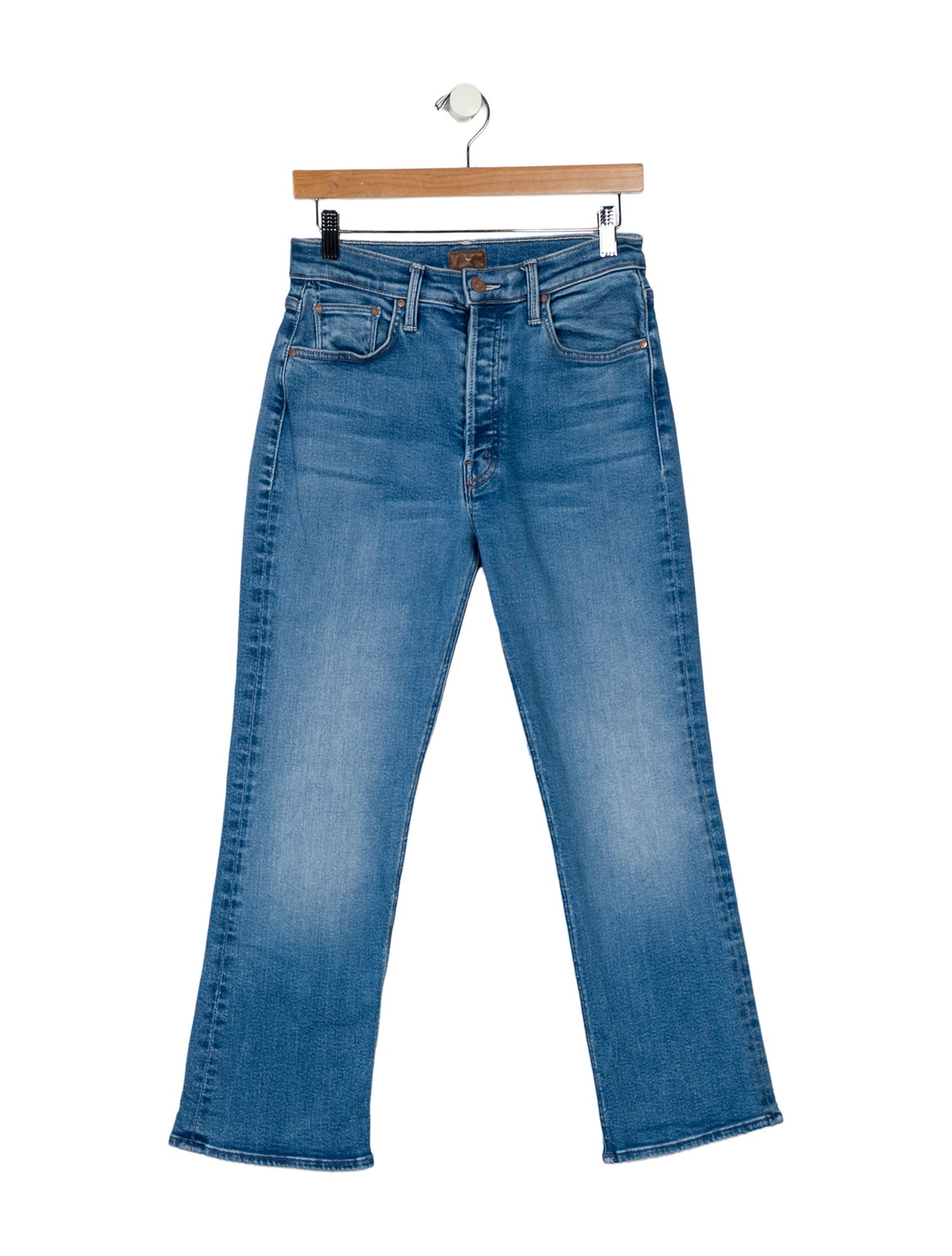 Mother High-Rise Wide Leg Jeans