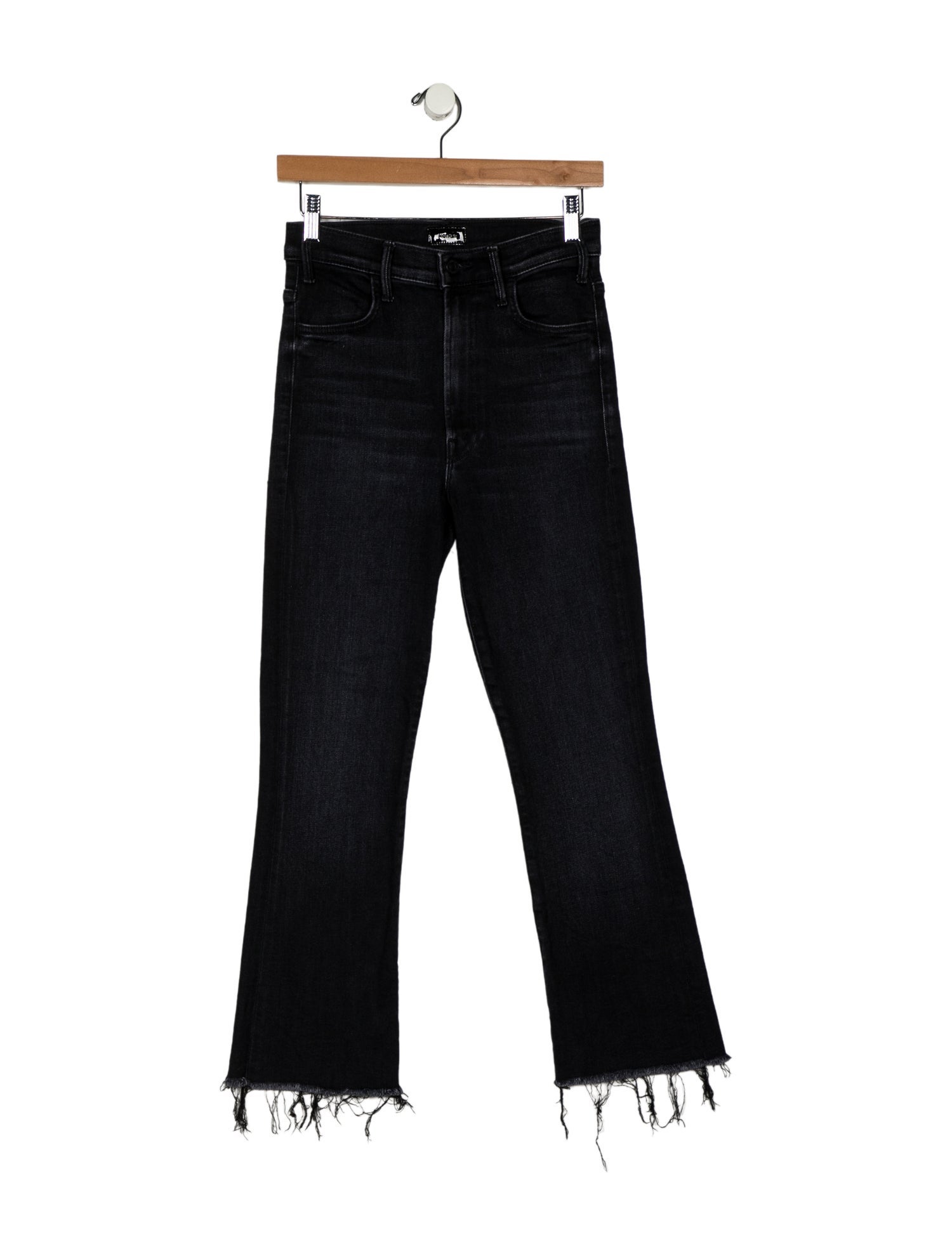 Mother High-Rise Straight Leg Jeans