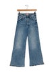 Mother Mid-Rise Wide Leg Jeans