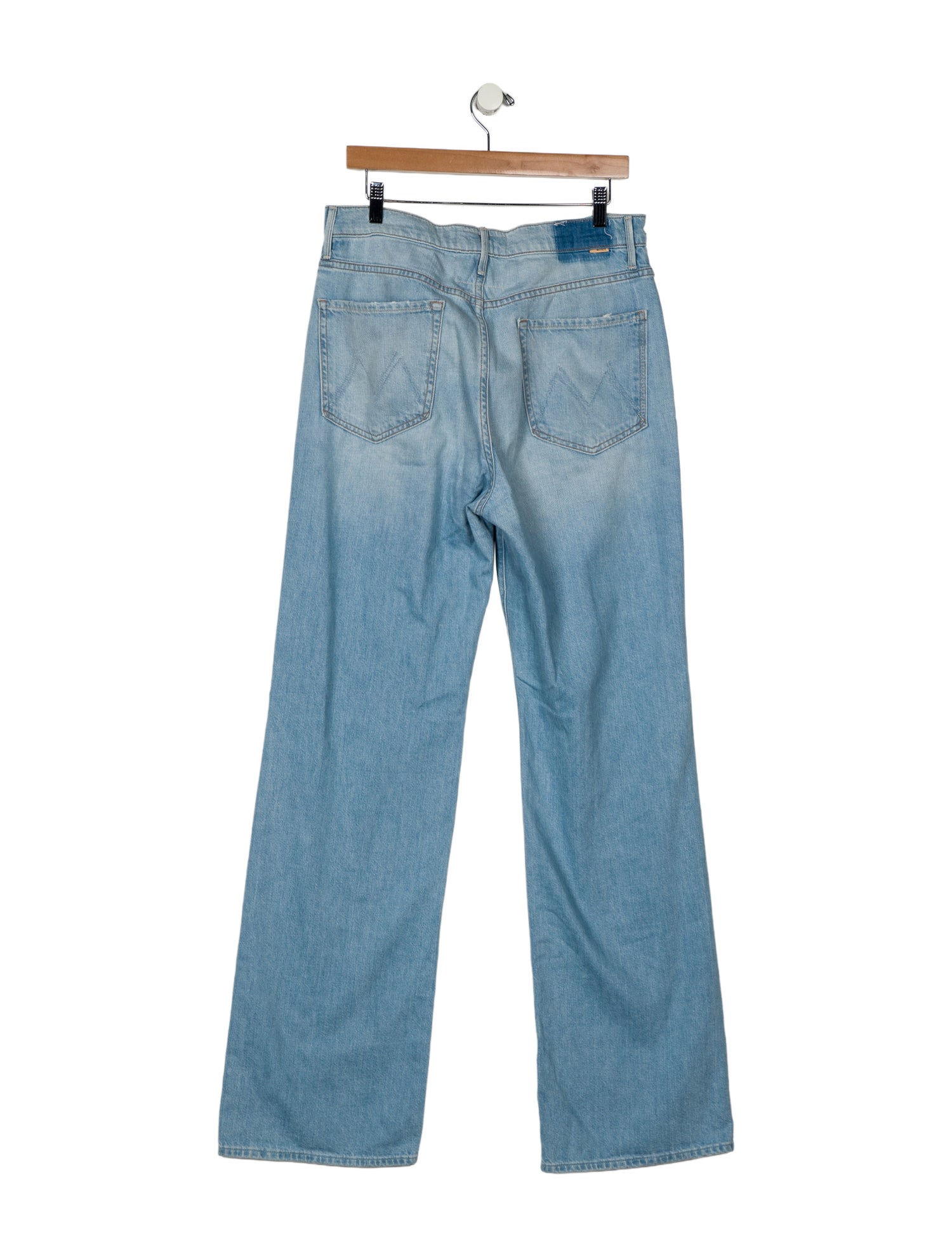Mother High-Rise Wide Leg Jeans