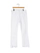 Mother Mid-Rise Straight Leg Jeans