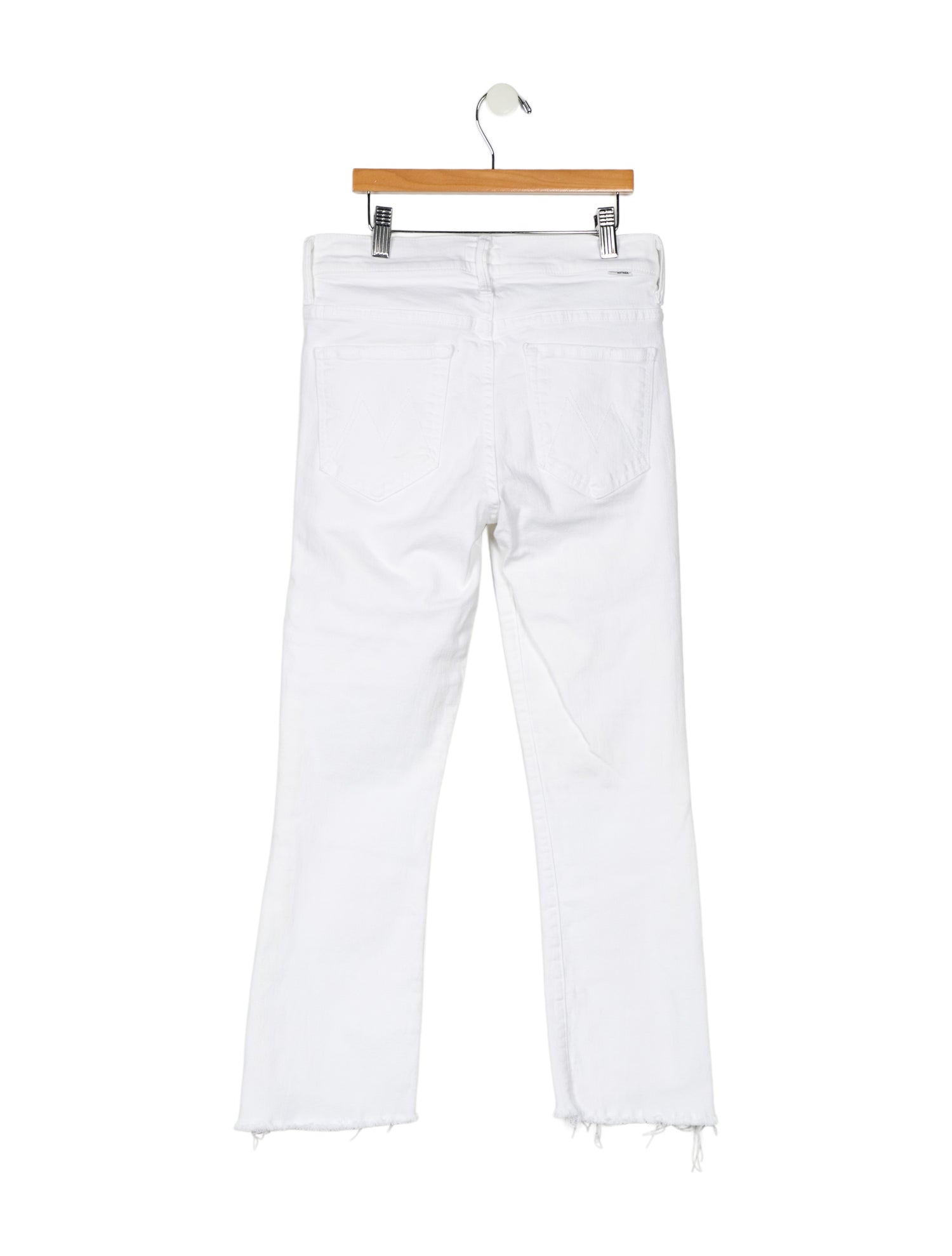 Mother Mid-Rise Straight Leg Jeans