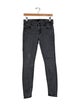 Mother Mid-Rise Skinny Leg Jeans