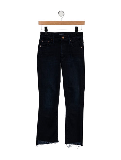 Mother Mid-Rise Straight Leg Jeans