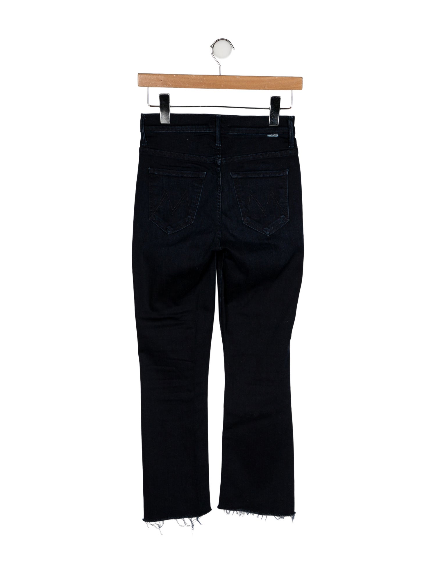 Mother Mid-Rise Straight Leg Jeans