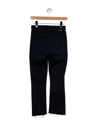 Mother Mid-Rise Straight Leg Jeans
