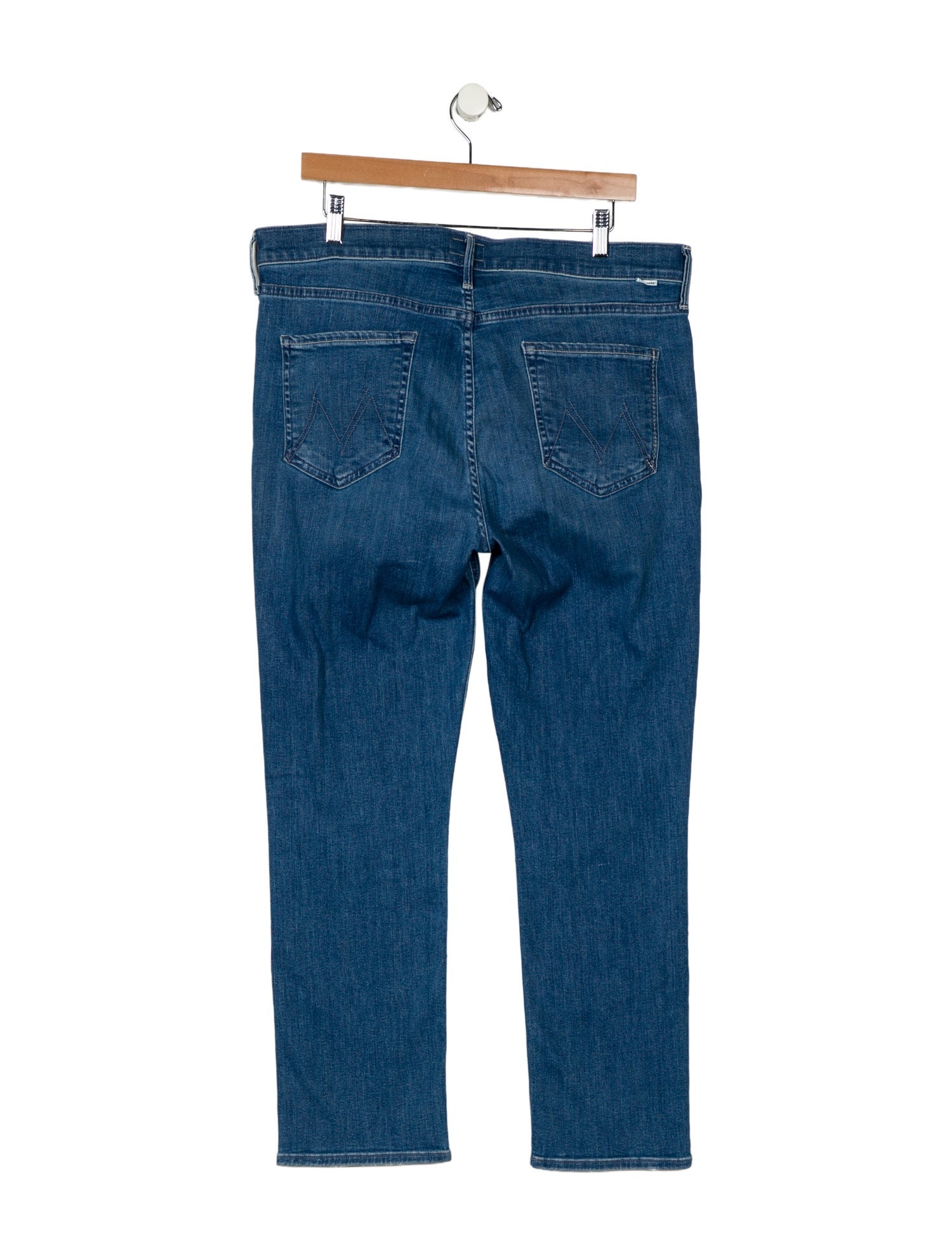 Mother High-Rise Straight Leg Jeans