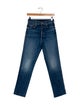 Mother High-Rise Straight Leg Jeans