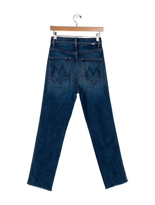 Mother High-Rise Straight Leg Jeans