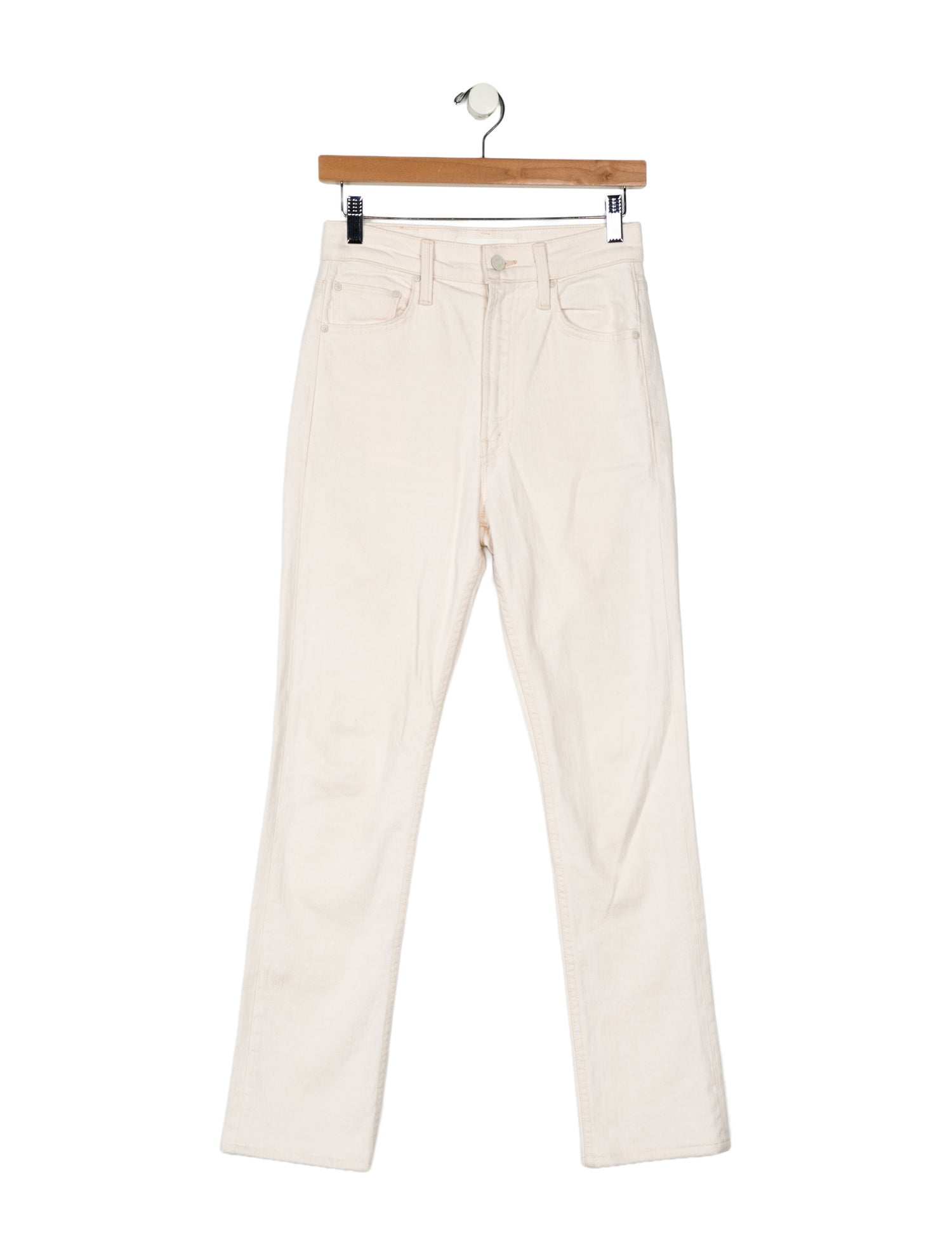 Mother High-Rise Straight Leg Jeans