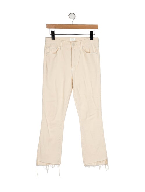 Mother Mid-Rise Straight Leg Jeans