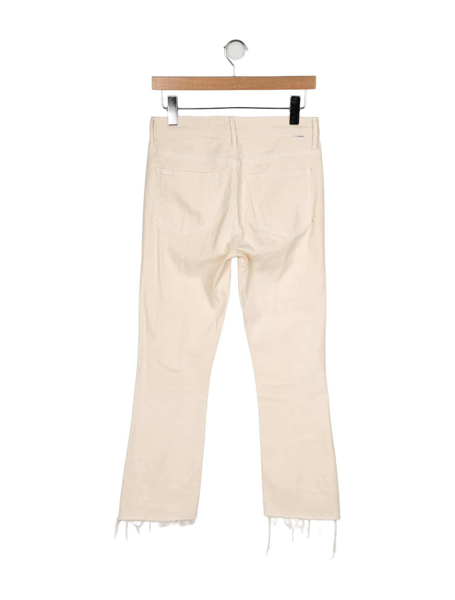 Mother Mid-Rise Straight Leg Jeans