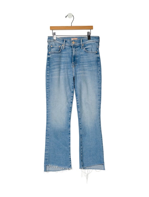 Mother Mid-Rise Straight Leg Jeans