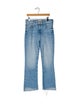 Mother Mid-Rise Straight Leg Jeans