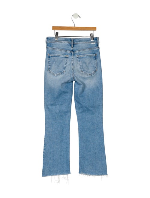 Mother Mid-Rise Straight Leg Jeans