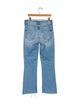 Mother Mid-Rise Straight Leg Jeans