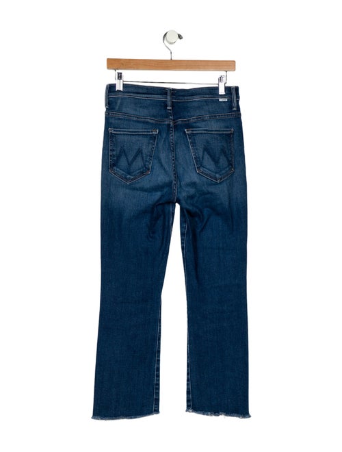 Mother Mid-Rise Straight Leg Jeans