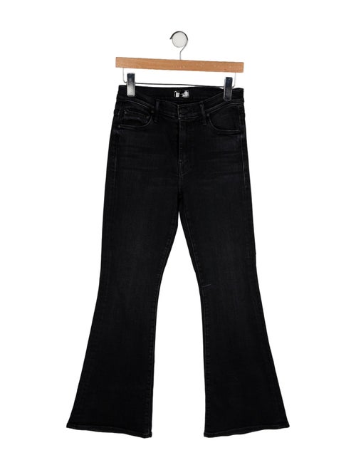 Mother Mid-Rise Wide Leg Jeans