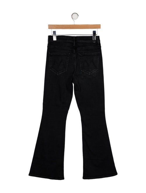 Mother Mid-Rise Wide Leg Jeans