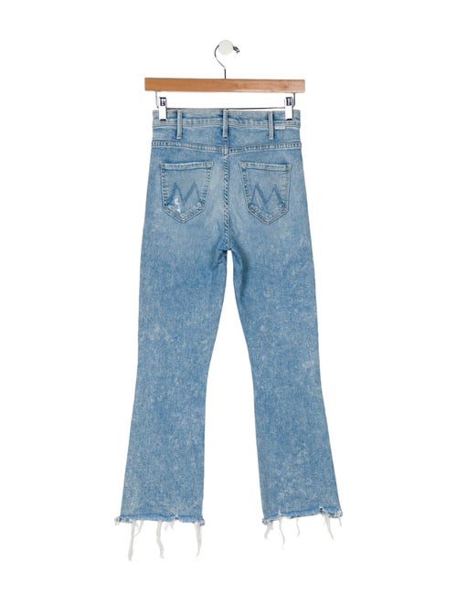 Mother Mid-Rise Straight Leg Jeans