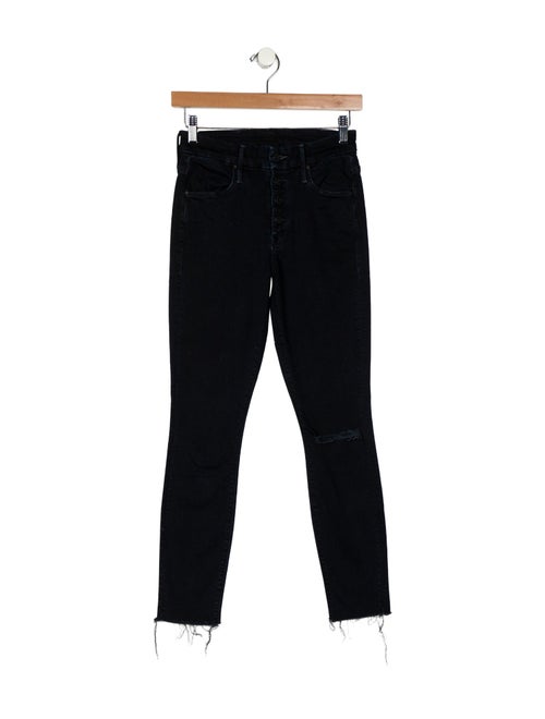 Mother Mid-Rise Skinny Leg Jeans