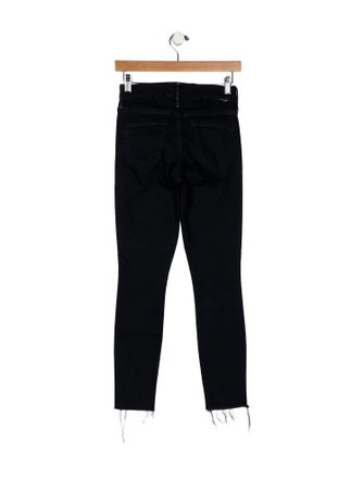 Mother Mid-Rise Skinny Leg Jeans