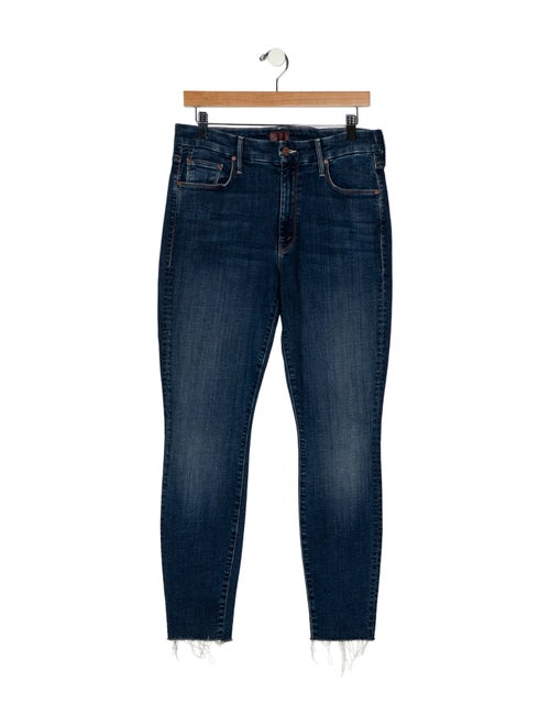 Mother Mid-Rise Skinny Leg Jeans