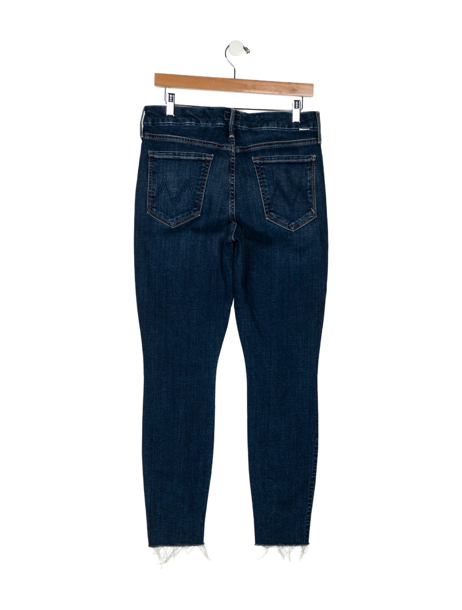 Mother Mid-Rise Skinny Leg Jeans