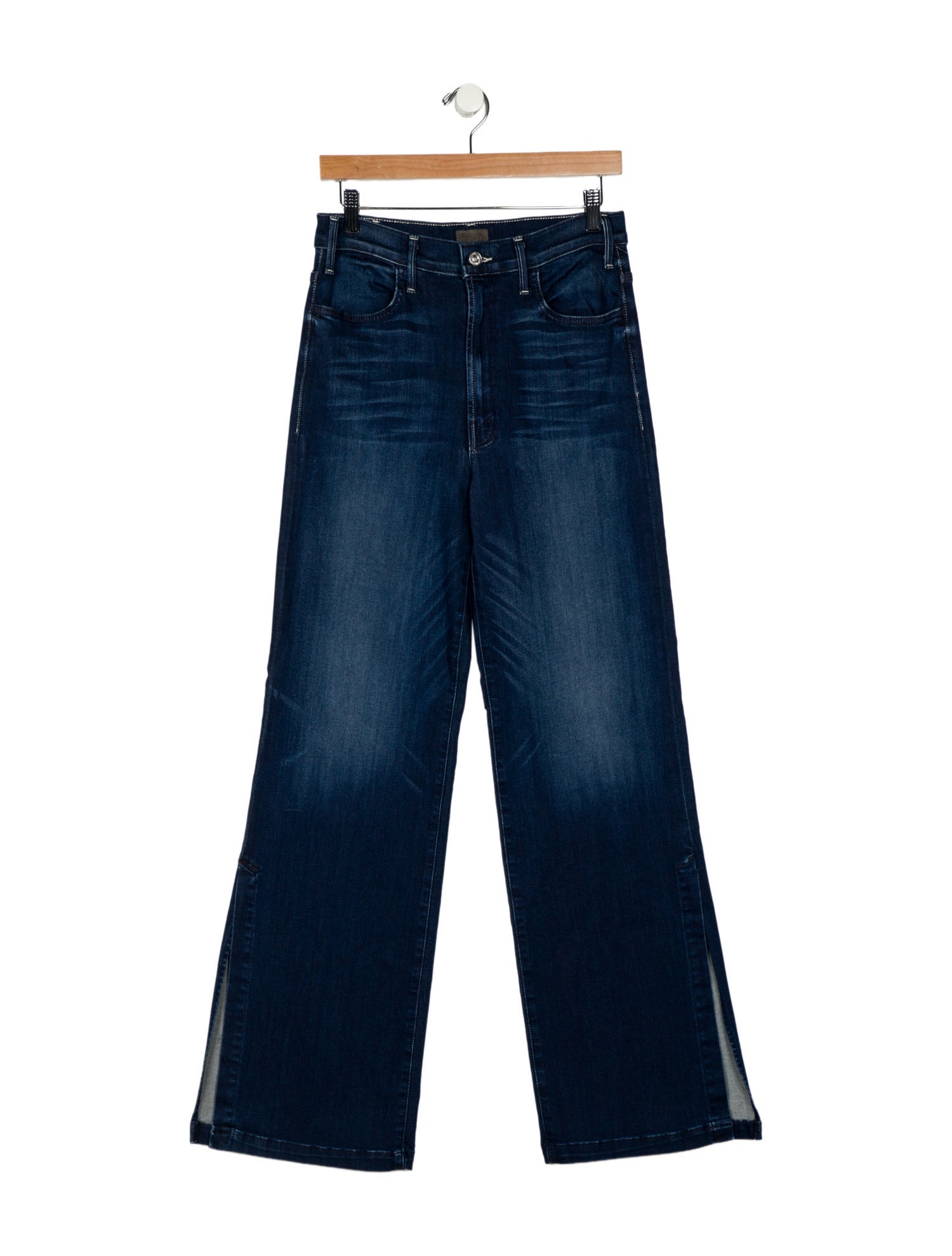 Mother High-Rise Wide Leg Jeans