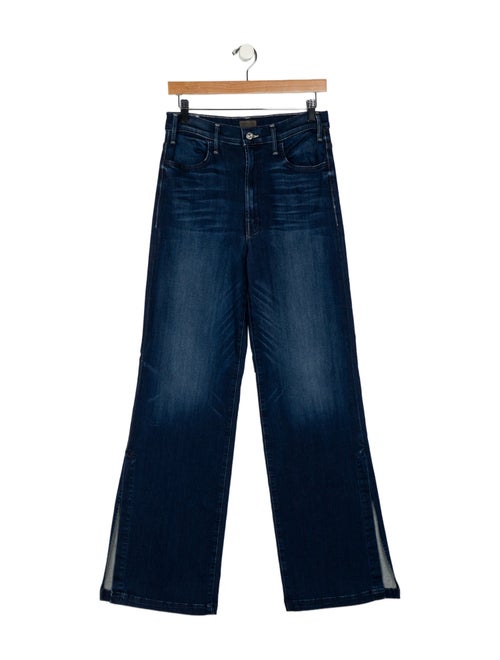 Mother High-Rise Wide Leg Jeans
