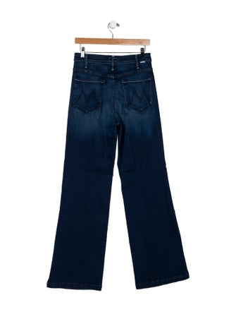Mother High-Rise Wide Leg Jeans
