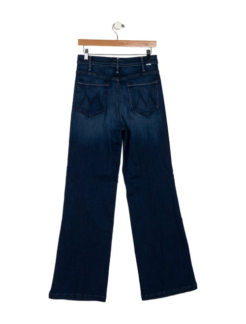 Mother High-Rise Wide Leg Jeans