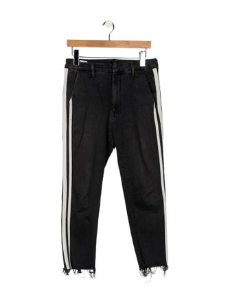 Mother High-Rise Straight Leg Jeans