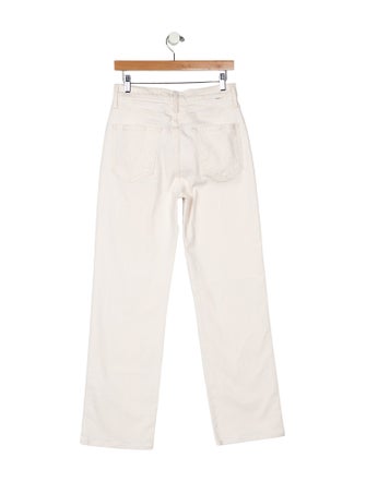 Mother High-Rise Wide Leg Jeans