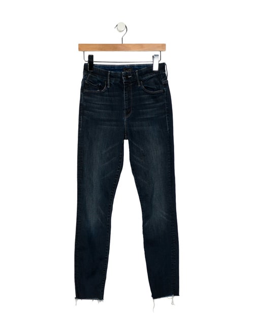 Mother Mid-Rise Skinny Leg Jeans