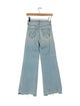 Mother Mid-Rise Wide Leg Jeans