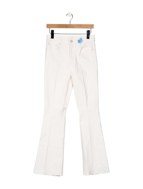 Mother Mid-Rise Straight Leg Jeans