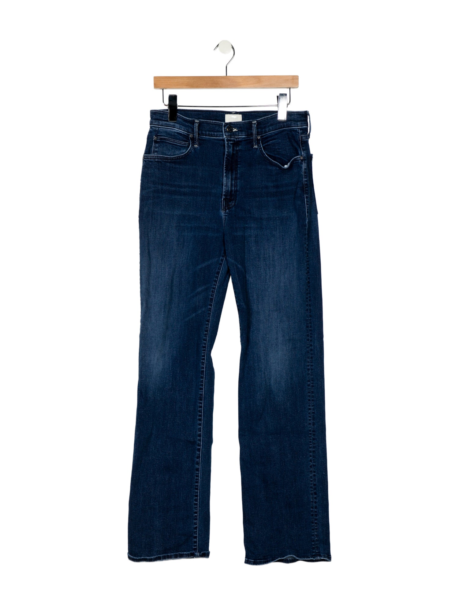 Mother High-Rise Wide Leg Jeans