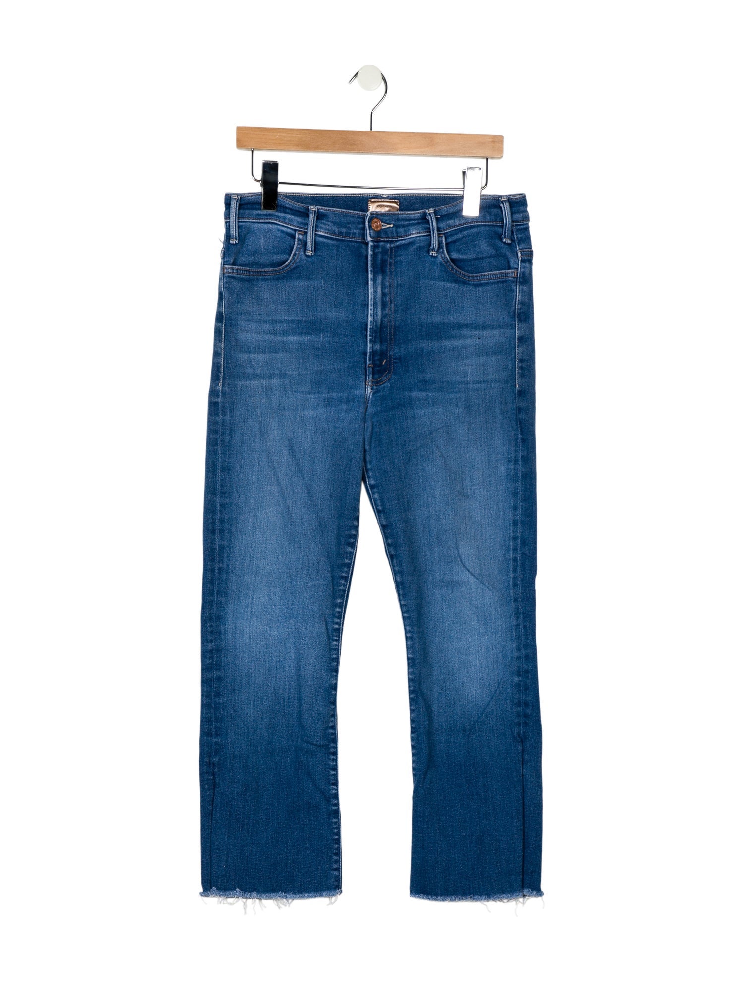 Mother High-Rise Straight Leg Jeans