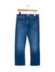 Mother High-Rise Straight Leg Jeans