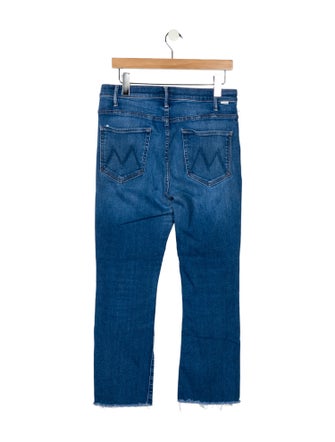 Mother High-Rise Straight Leg Jeans