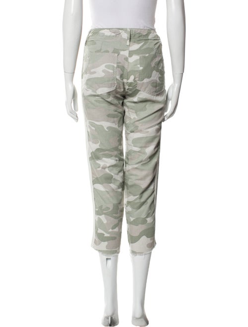 Mother Camouflage Print Straight Leg Pants